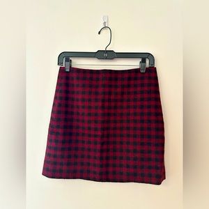 Madewell mini skirt in size 0